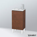 Duravit L-Cube vanity unit for hand washbasin with 1 door american walnut