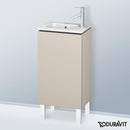 Duravit L-Cube vanity unit for hand washbasin with 1 door matt taupe