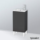 Duravit L-Cube vanity unit for hand washbasin with 1 door matt graphite