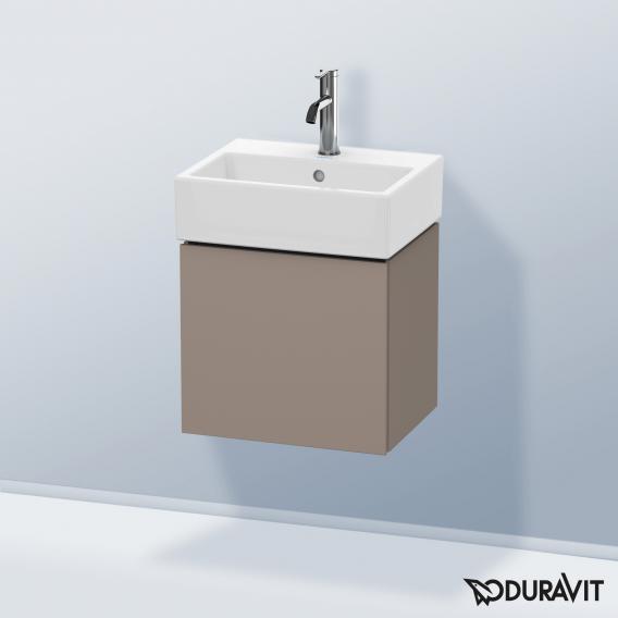 Duravit L-Cube vanity unit for hand washbasin with 1 door matt basalt