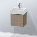 Duravit L-Cube vanity unit for hand washbasin with 1 door terra oak