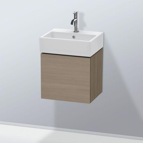 Duravit L-Cube 洗手盆盥洗台，附 1 門赤土橡木