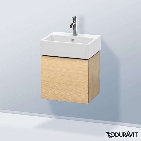 Duravit L-Cube 洗手盆盥洗台，附 1 門地中海橡木