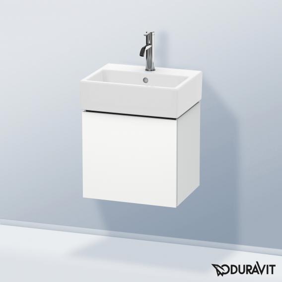 Duravit L-Cube 洗手盆盥洗台附 1 門 霧面白色