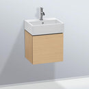 Duravit L-Cube vanity unit for hand washbasin with 1 door natural oak