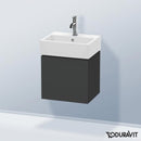 Duravit L-Cube vanity unit for hand washbasin with 1 door matt graphite