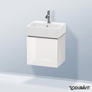 Duravit L-Cube vanity unit for hand washbasin with 1 door white high gloss