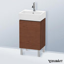 Duravit L-Cube vanity unit for hand washbasin with 1 door american walnut