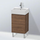 Duravit L-Cube vanity unit for hand washbasin with 1 door dark walnut