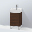 Duravit L-Cube vanity unit for hand washbasin with 1 door brushed walnut