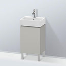 Duravit L-Cube vanity unit for hand washbasin with 1 door matt concrete grey