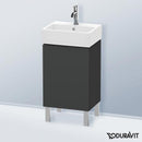 Duravit L-Cube vanity unit for hand washbasin with 1 door matt graphite