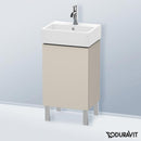 Duravit L-Cube vanity unit for hand washbasin with 1 door matt taupe