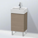 Duravit L-Cube vanity unit for hand washbasin with 1 door terra oak