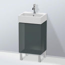 Duravit L-Cube vanity unit for hand washbasin with 1 door dolomiti grey high gloss