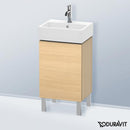 Duravit L-Cube vanity unit for hand washbasin with 1 door mediterranean oak