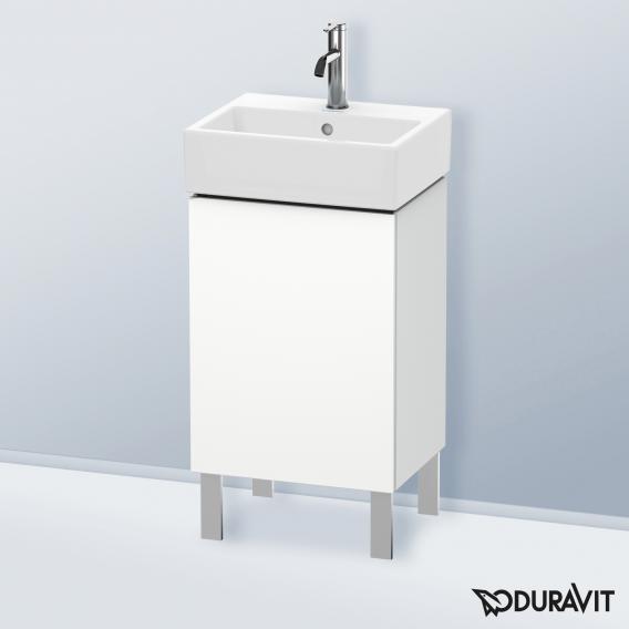 Duravit L-Cube 洗手盆盥洗台附 1 門 霧面白色