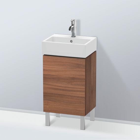 Duravit L-Cube 洗手盆盥洗台，附 1 門天然胡桃木