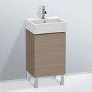 Duravit L-Cube vanity unit for hand washbasin with 1 door terra oak