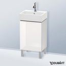 Duravit L-Cube vanity unit for hand washbasin with 1 door white high gloss