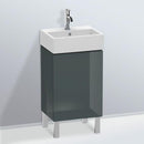Duravit L-Cube vanity unit for hand washbasin with 1 door dolomiti grey high gloss