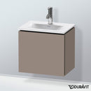 Duravit L-Cube vanity unit for hand washbasin with 1 door matt basalt