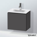 Duravit L-Cube vanity unit for hand washbasin with 1 door matt graphite
