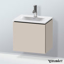 Duravit L-Cube vanity unit for hand washbasin with 1 door matt taupe