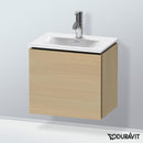 Duravit L-Cube vanity unit for hand washbasin with 1 door mediterranean oak