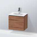 Duravit L-Cube vanity unit for hand washbasin with 1 door natural walnut