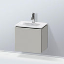 Duravit L-Cube vanity unit for hand washbasin with 1 door matt concrete grey