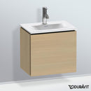 Duravit L-Cube vanity unit for hand washbasin with 1 door mediterranean oak