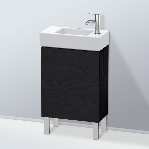 Duravit L-Cube 洗手盆盥洗台，附 1 門黑橡木