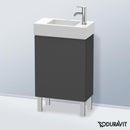 Duravit L-Cube vanity unit for hand washbasin with 1 door matt graphite
