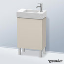 Duravit L-Cube vanity unit for hand washbasin with 1 door matt taupe