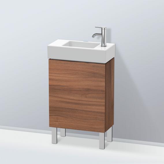 Duravit L-Cube 洗手盆盥洗台，附 1 門天然胡桃木