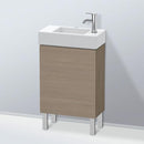Duravit L-Cube vanity unit for hand washbasin with 1 door terra oak