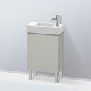 Duravit L-Cube vanity unit for hand washbasin with 1 door matt concrete grey