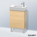 Duravit L-Cube vanity unit for hand washbasin with 1 door mediterranean oak