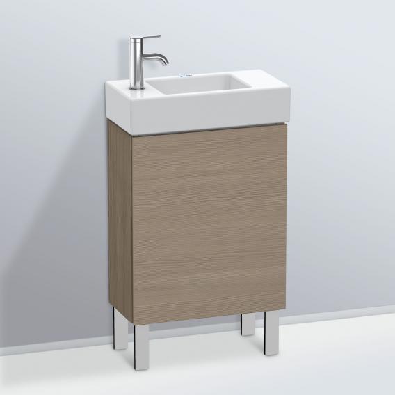 Duravit L-Cube 洗手盆盥洗台，附 1 門赤土橡木