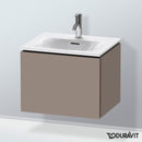 Duravit L-Cube vanity unit for hand washbasin with 1 pull-out compartment