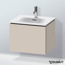 Duravit L-Cube vanity unit for hand washbasin with 1 pull-out compartment