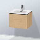 Duravit L-Cube vanity unit for hand washbasin with 1 pull-out compartment