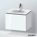 Duravit L-Cube vanity unit for hand washbasin with 1 pull-out compartment