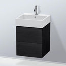 Duravit L-Cube 洗手盆盥洗台，附 2 個拉出式隔層