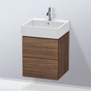 Duravit L-Cube 洗手盆盥洗台，附 2 個拉出式隔層