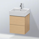 Duravit L-Cube 洗手盆盥洗台，附 2 個拉出式隔層