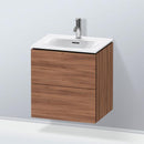 Duravit L-Cube 洗手盆盥洗台，附 2 個拉出式隔層