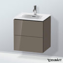 Duravit L-Cube 洗手盆盥洗台，附 2 個拉出式隔層