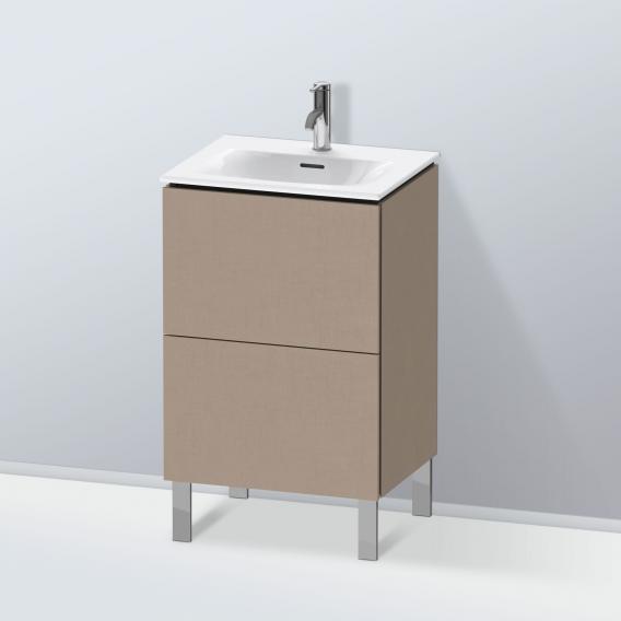 Duravit L-Cube vanity unit for hand washbasin with 2 pull-out compartments
